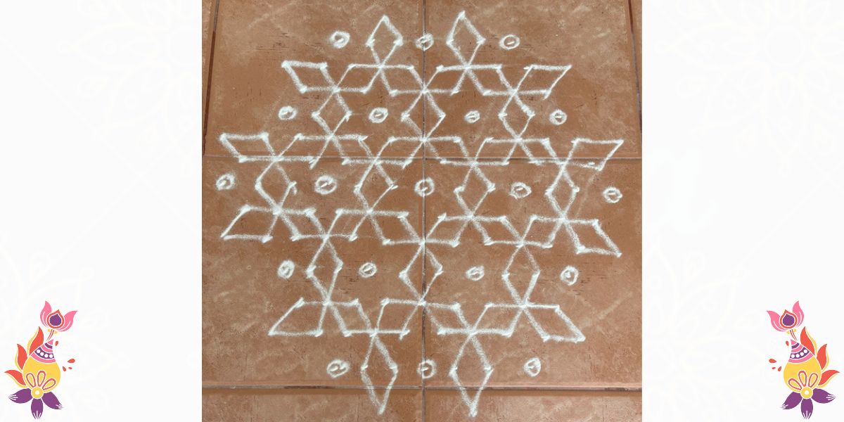  Pulli kolam 2